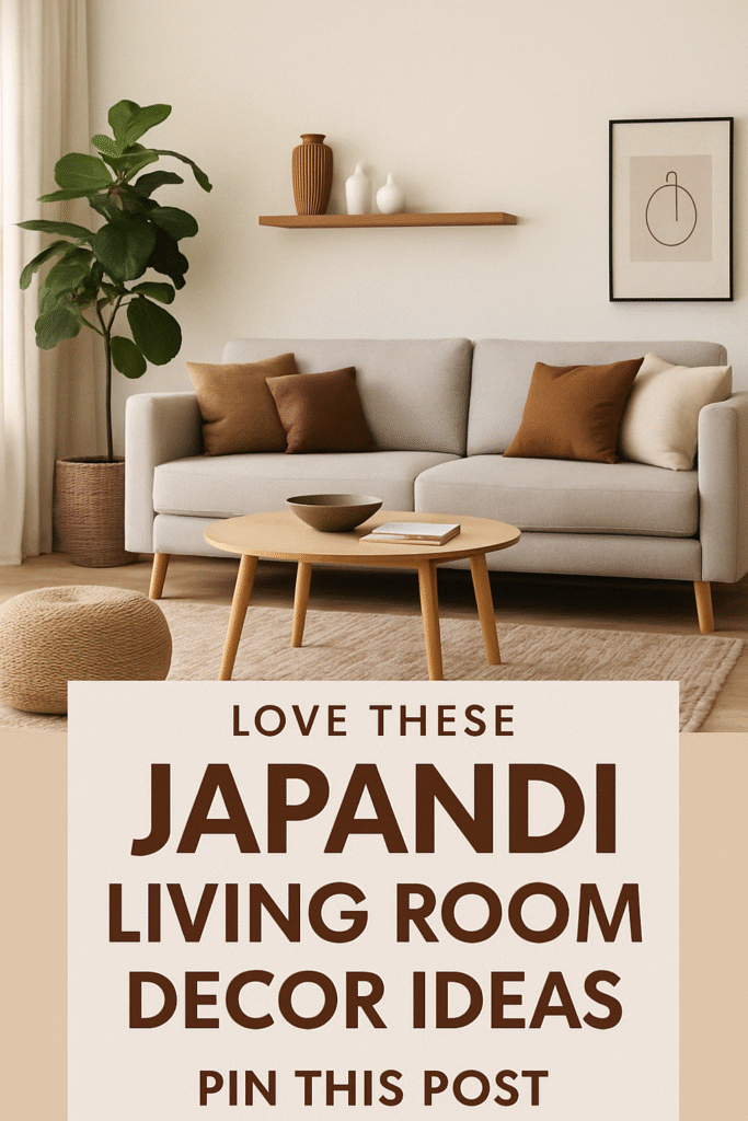 japandi living room decor ideas 