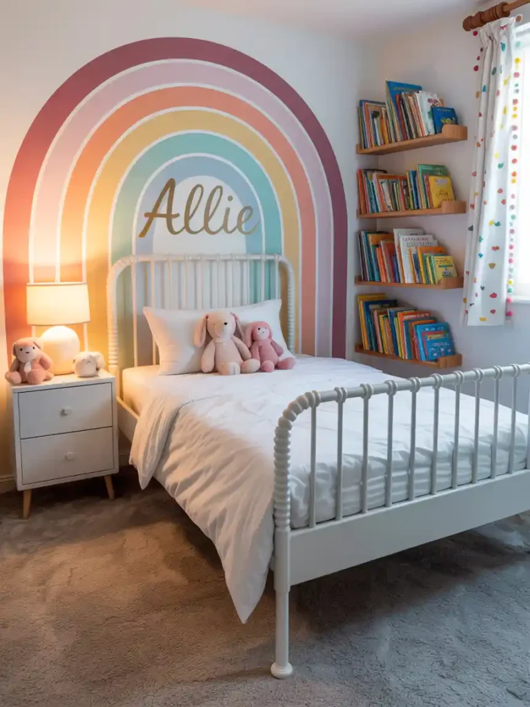 25+ Rainbow Bedroom Ideas for Kids & Teens (Filled with Bright DIYs + Amazon Finds)