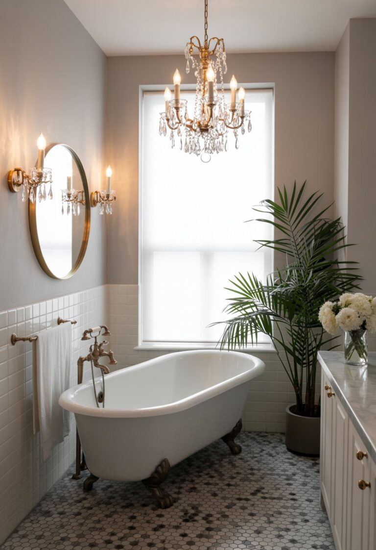 Romantic Bathroom Ideas With Clawfoot Bathtubs