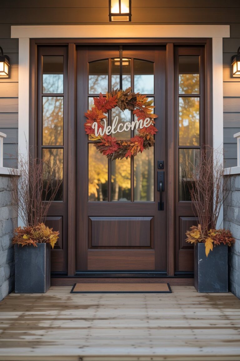 Cozy Fall Front Porch Decor Ideas